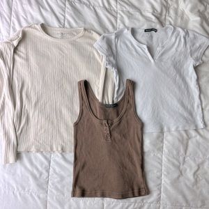 BUNDLE of 3 Brandy Melville Tops